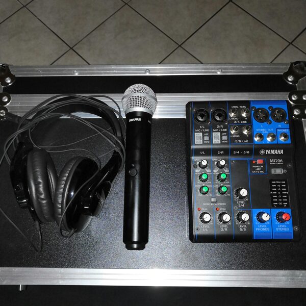 Petite location mixage micro et Casque 