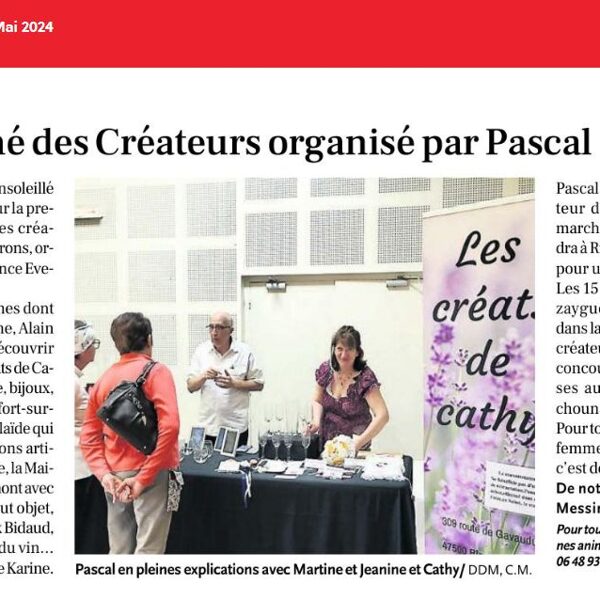 Articles de journeaux la dépêche