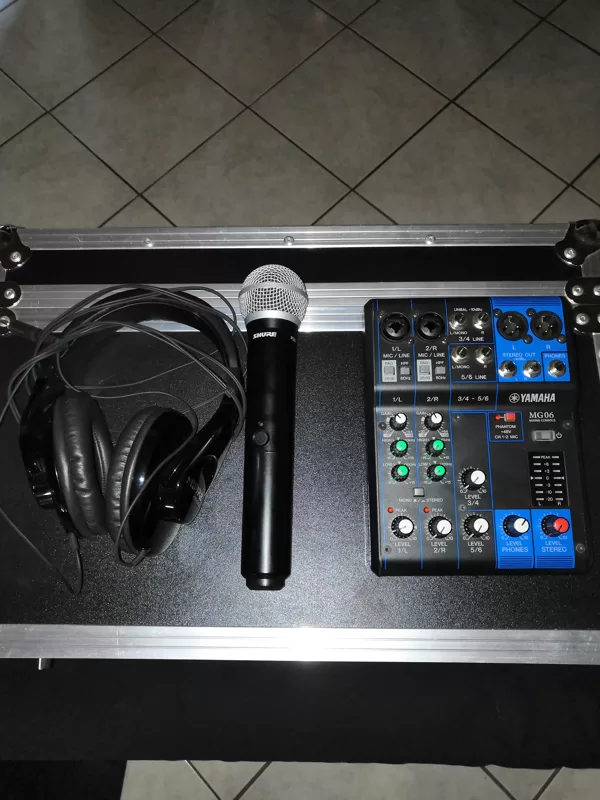 Petite location mixage micro et Casque 